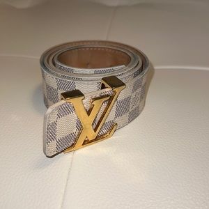 Used Authentic Louis Vuitton Mens Belt